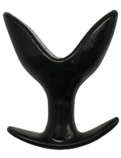 Анальная растягивающая пробка для ношения (Цвет: черный)