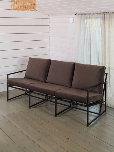 Диван (Mateo) модульный(3), Konfetti Coffee (Кофе)