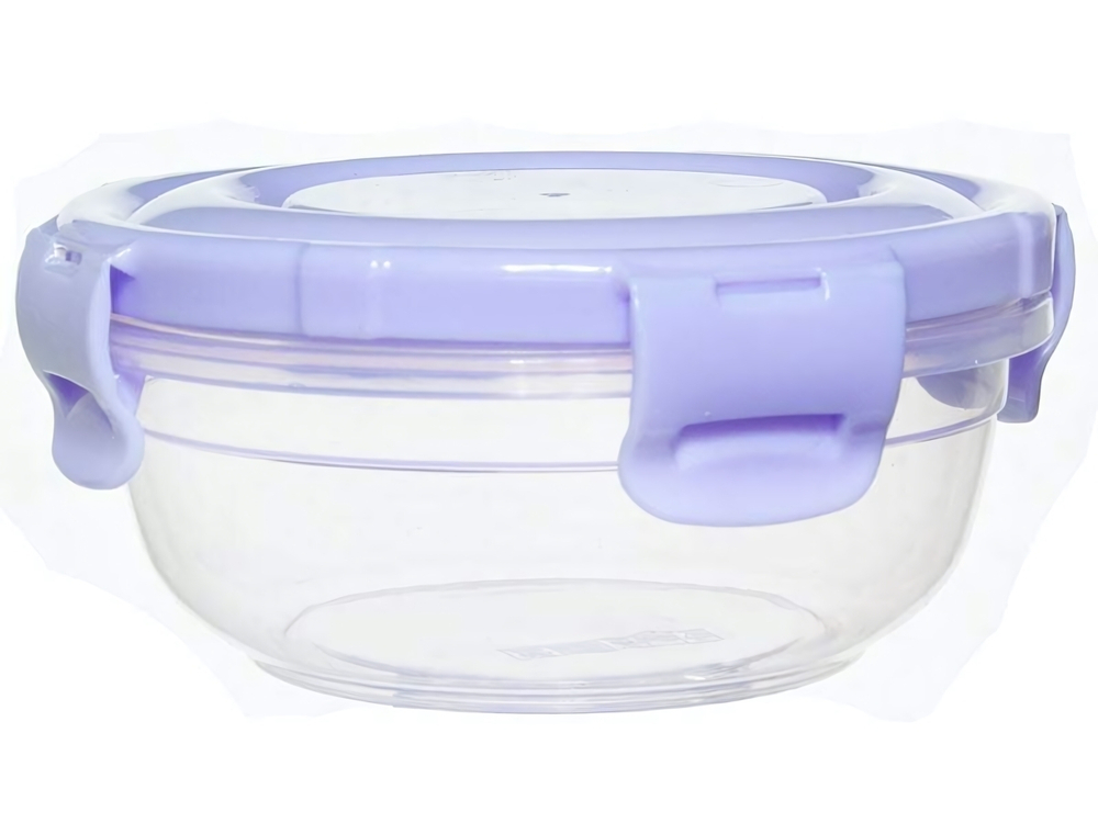 Контейнер для продуктов 0,4л герметичный круглый