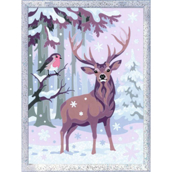 Ravensburger - CreArt Книжка-раскраска для детей Зимние друзья 200788