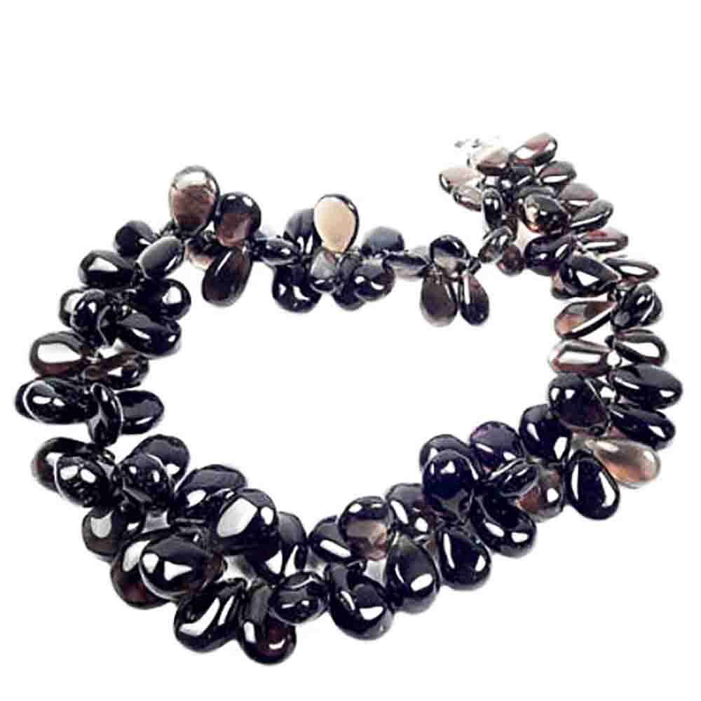 Бусы "Толедо" раухтопаз