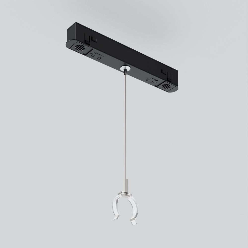 Коннектор с тросовым подвесом Tau в шинопровод Maytoni   TRA101SWT-2B