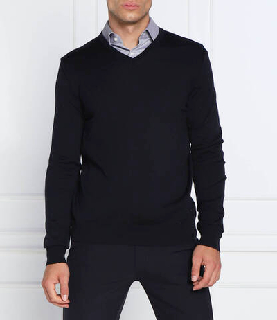 Хлопковый свитер 17 jk-02damien Joop! - темно-синий(30033517)