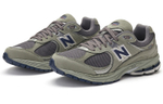 New Balance NB 2002R comfortable, non-slip, wear-resistant, breathable, lightweight, wrapping, low-cut casual running shoes for men and women in the same style, medium gray