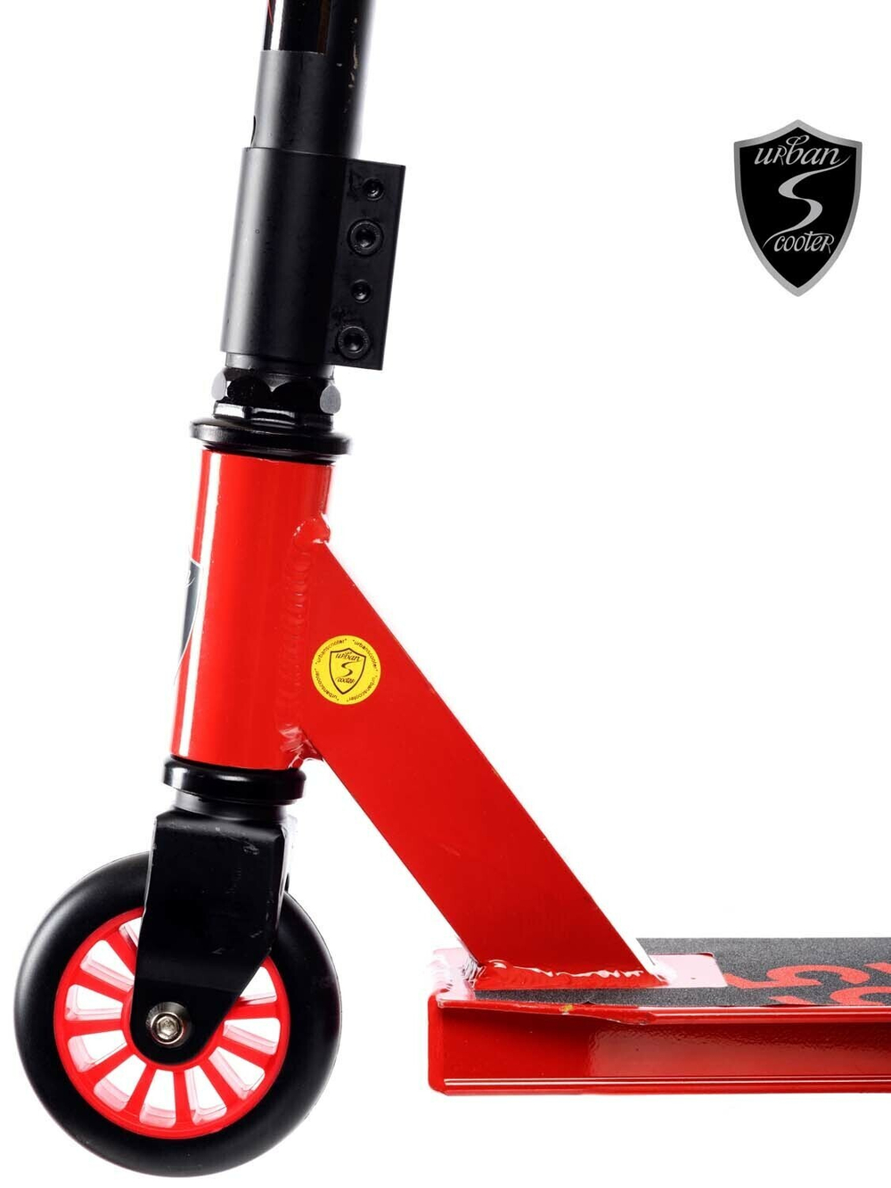 Трюковой самокат Urban Scooter Extreme Numbers красный