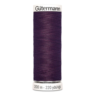Нить Sew-All 200 м, Gutermann, 517 маргеланская слива