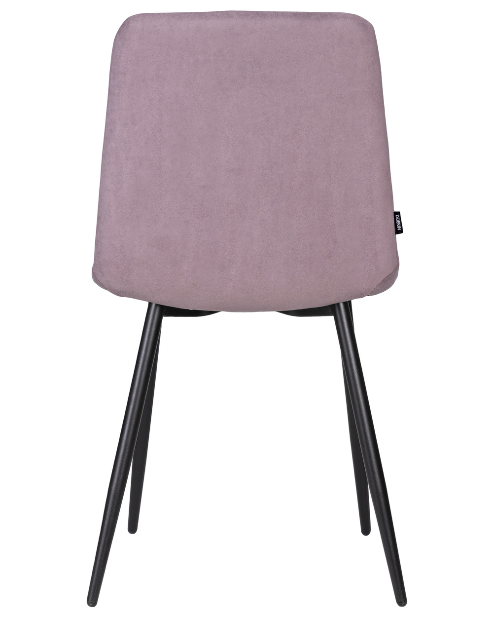Стул обеденный DOBRIN CHILLY ROMBO, Лавандовый Simple 48, основание черное
