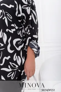 Рубашка 251-черный Minova
