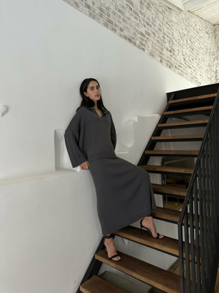 Юбка ANDREA, антрацит