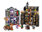 Конструктор LEGO Harry Potter 76439 Лавка Олливандера и Мадам Малкин, лего гарри поттер, Косой переулок, волшебные магазины, фигурки героев, оригинал LEGO, подарок детям