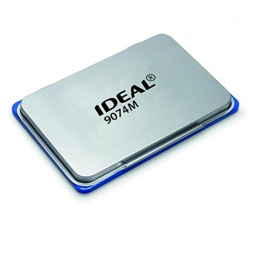 Ideal 9074M настольная штемпельная подушка 90х160 мм (синяя)