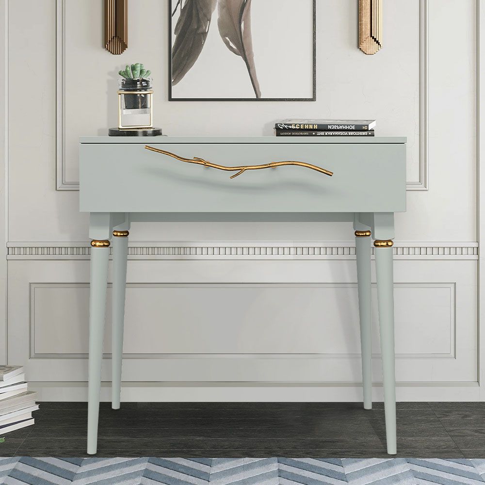 Консоль Арт Колор matte Классик Голд Серый дым матовый