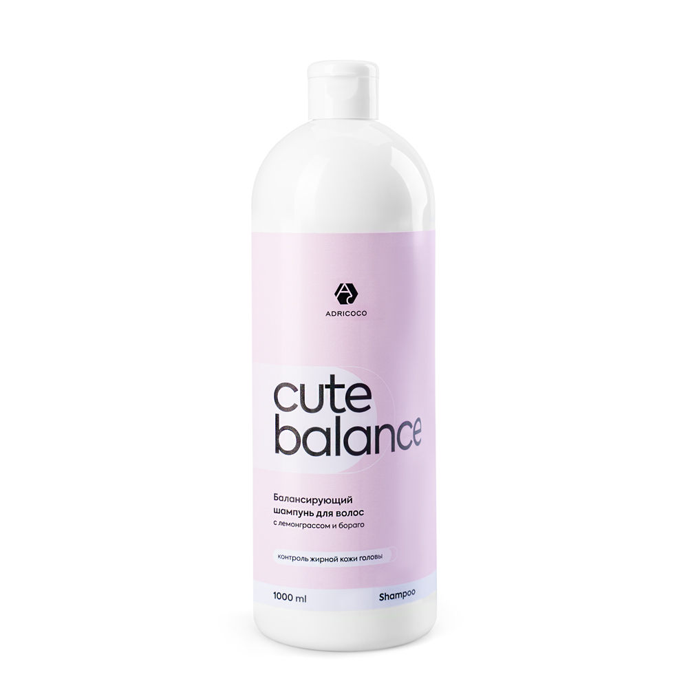 ADRICOCO Cute balance Балансирующий шампунь 1000 мл.