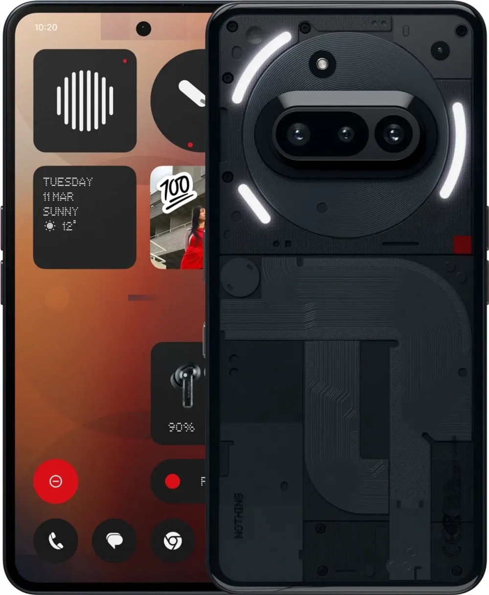 Смартфон Nothing Phone (3A) 12/256Gb, Black