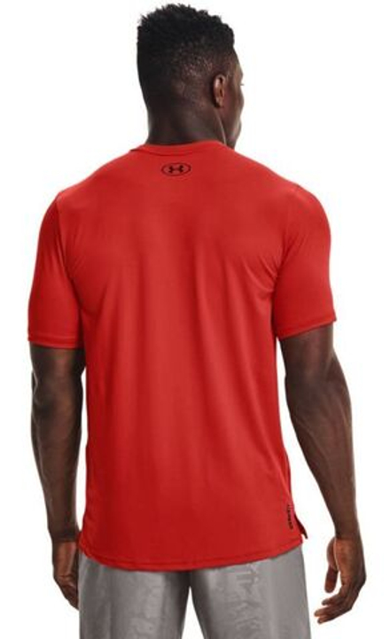Теннисная футболка Under Armour Men's UA Rush Energy Short Sleeve - blaze orange/black