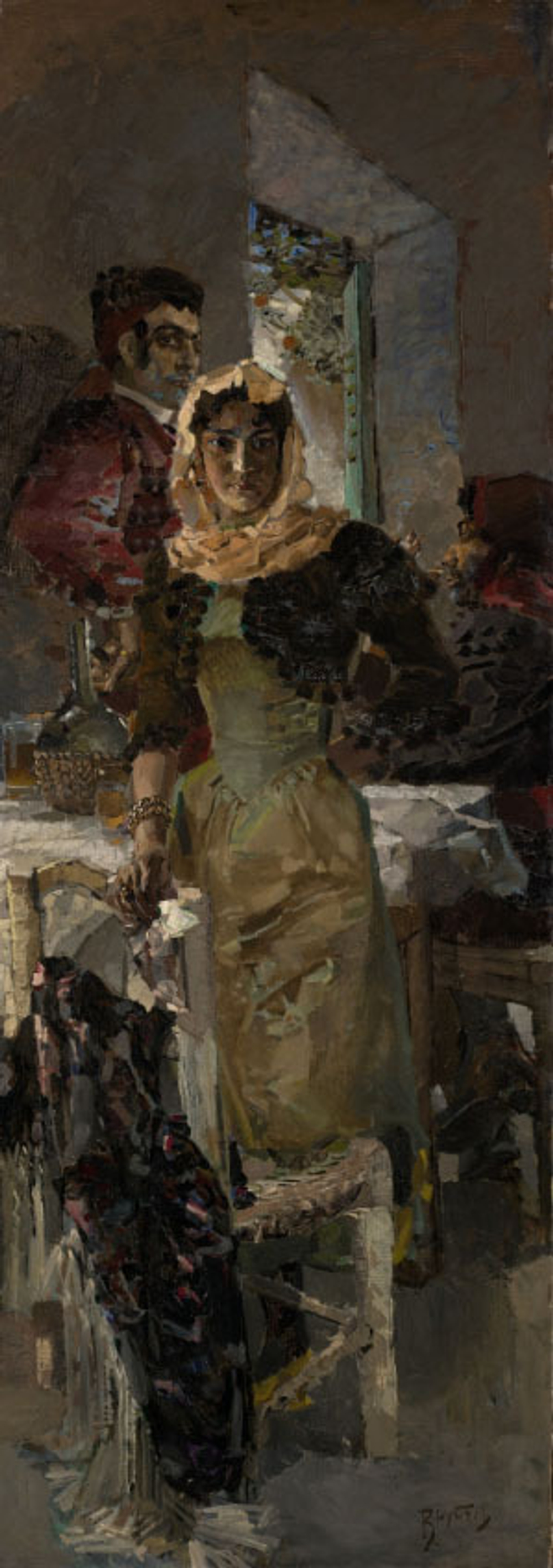 Испания, Врубель М. А., картина для интерьера (репродукция) Настене.рф
