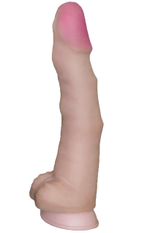 Фаллоимитатор реалистик гигант на присоске (Цвет: телесный)