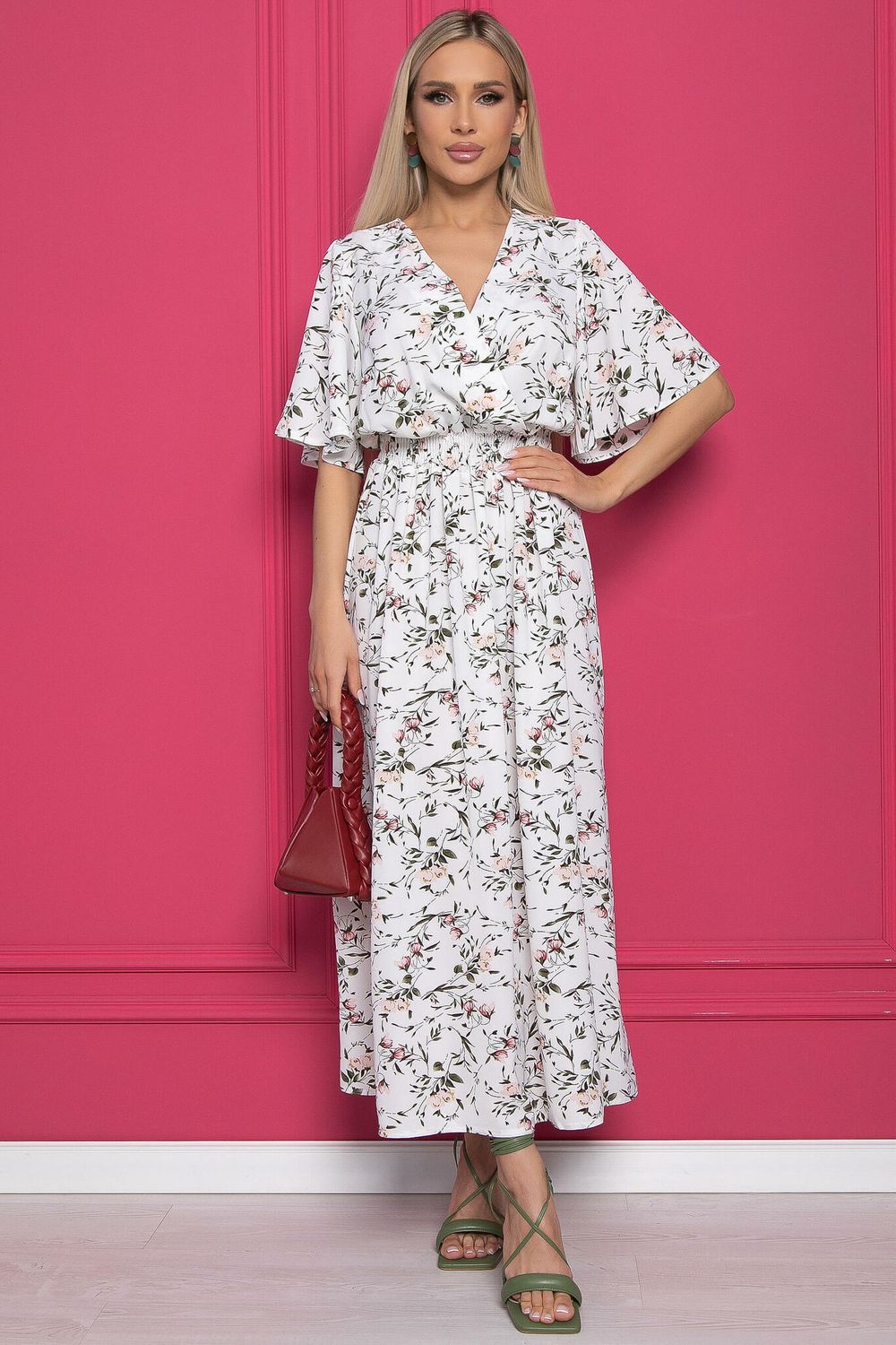 Платье "Милена" (белое) П8927 LT Collection (Акция)