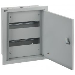 Корпус металлический встраиваемый ЭРА ЩРВ-24 (330х300х120) IP31 УХЛЗ серый | Корпуса металлические модульные
