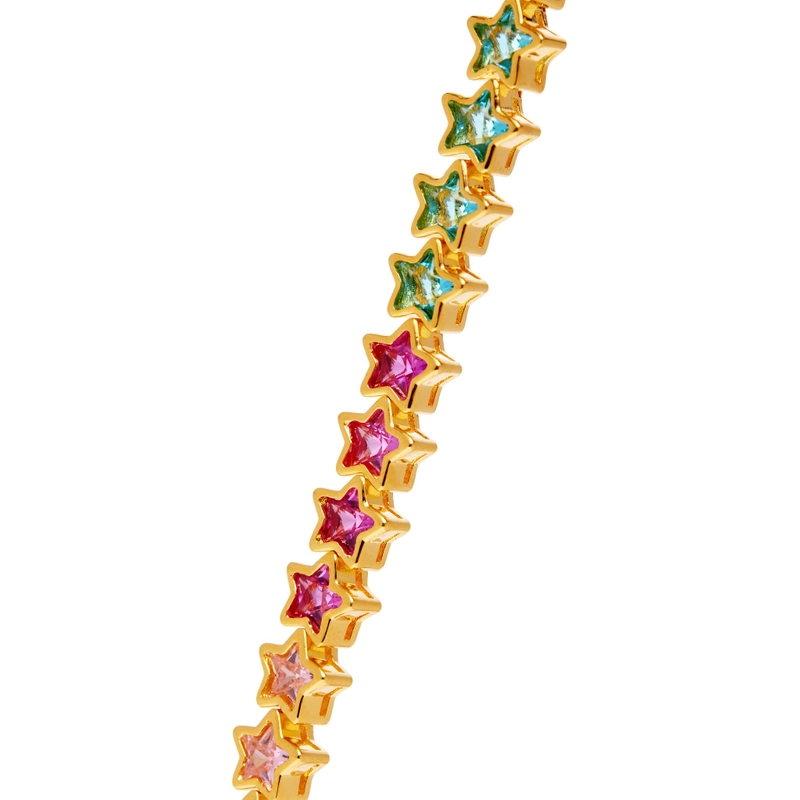 Браслет Аура Теннисный со Звездой