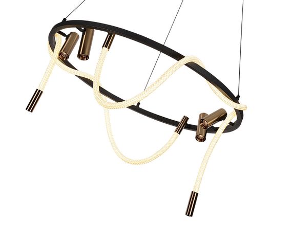 Подвес Кайли черный/бронза 08039K-80A,19(20)