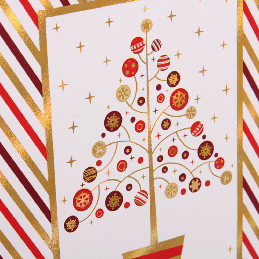 Пакет подарочный «Зимняя нежность» 18*23*8 см, микс