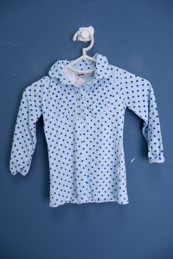 Блузка Wanex в горох на 1-2 года