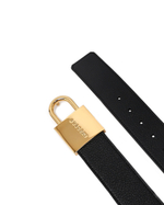 кожаный ремень lock Buscemi - черный(BBW22801)