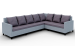 Диван угловой MOKKA BELLA, серый