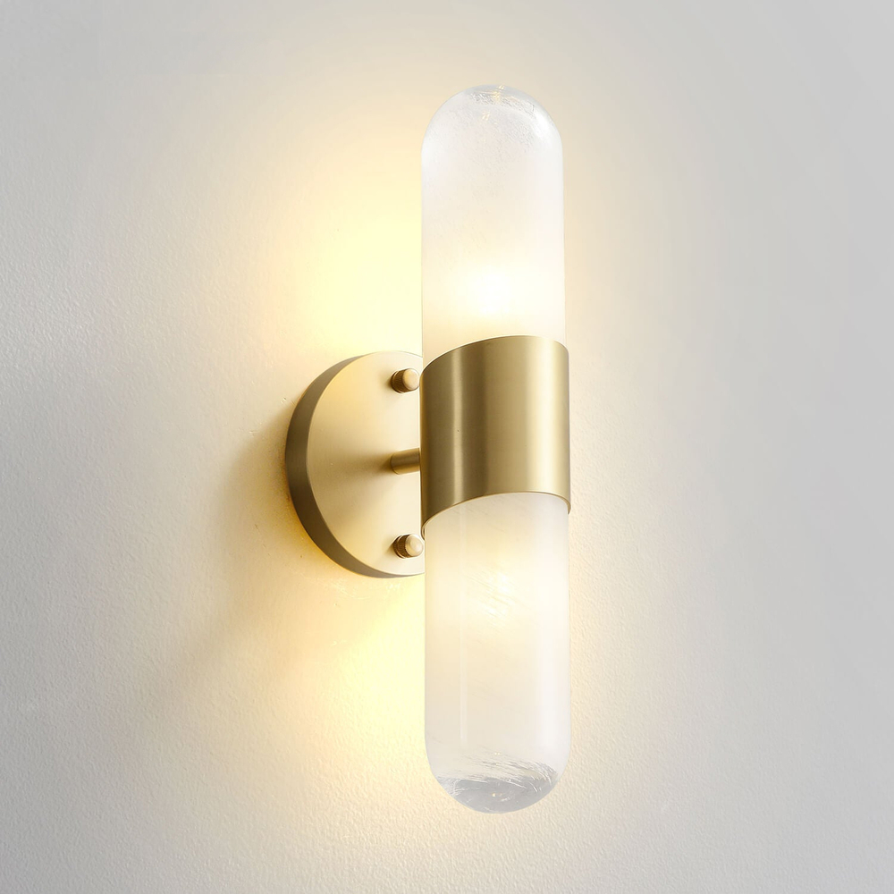 Настенный светильник MT9056-2W brass