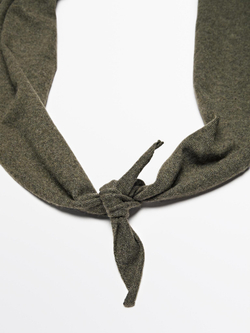 Massimo Dutti Бандана из 100% кашемира, зеленый