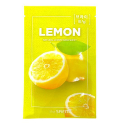 Тканевая маска для лица The Saem Natural Lemon Mask Sheetс экстрактом лимона 21 мл