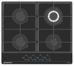 Газовая варочная панель Meferi MGH604BK GLASS POWER фото 17