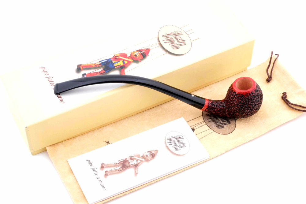 Курительная трубка Ser Jacopo Geppeto Churchwarden Rustic G801-3