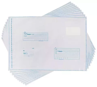 Почтовый пакет 500*545 мм с логотипом Почта России