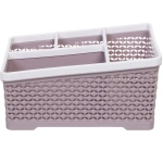 Сушилка для столовых приборов «Ферагамо», цвет пудровый, 20*9.5*14.5см