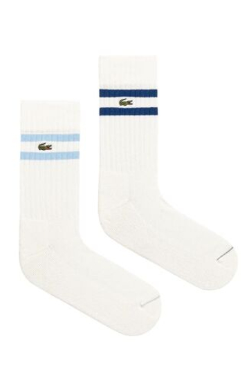 Lacoste Ribbed Cotton 2P - white