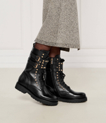 Кожаные ботильоны TWINSET - черный(242TCP082)