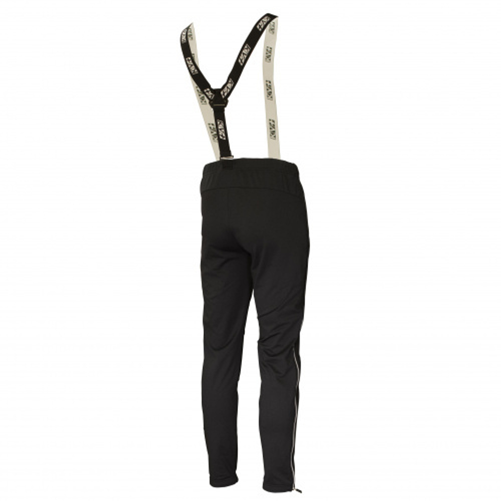 Брюки разминочные KV+ CROSS pants with braces black