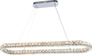 Люстра подвесная LED 80W 3000К-6000К 4052/09/12PL хром UltraTon Stilfort