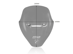 WRS Ветрове стекло Sport Ducati Diavel V4 сильно затемненное DU030FS