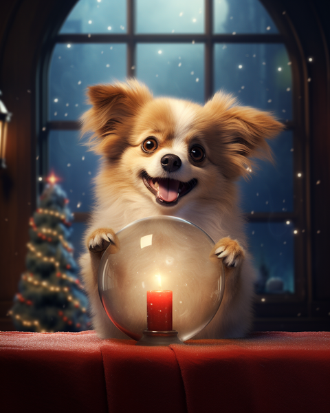 Рождество с собакой: 5 советов, как провести праздник без стресса 🎄🐾
