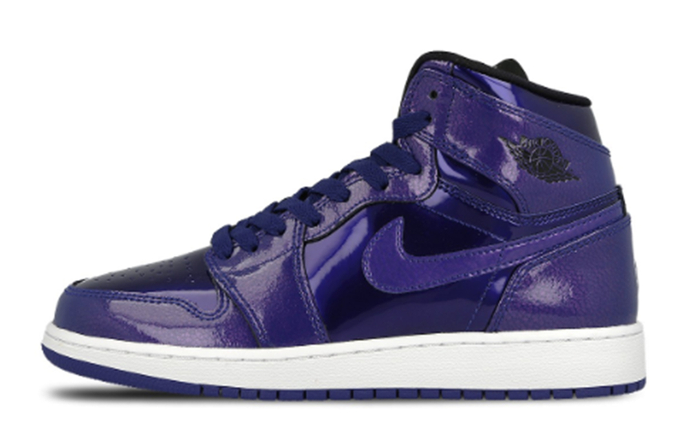 Кроссовки Jordan Air Jordan 1 Retro High Bg Deep Royal (Женская размерная сетка)