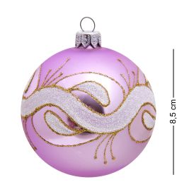 Элита НФШ-1220/2 Набор ел.украшений Шар 2шт «Радужный» 85 мм