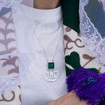 Серебряный кулон с малахитом Arte Doran Esh 20220314 Иран