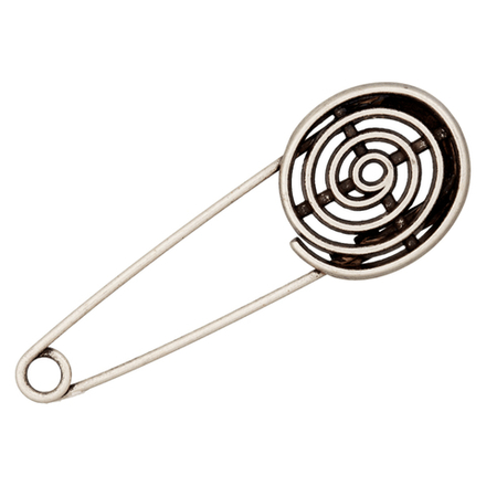 Булавка декоративная металлическая, 1 шт. в тубе, длина 7,5 см (10013160/200320/0146501/1_Германия)