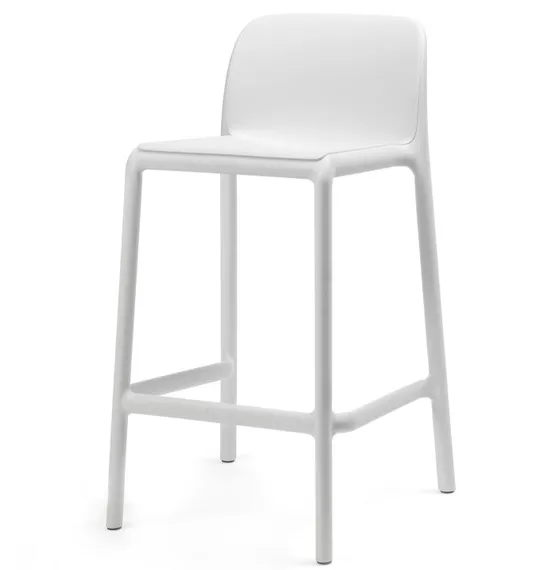 Полубарный стул Faro Mini 65 см белый