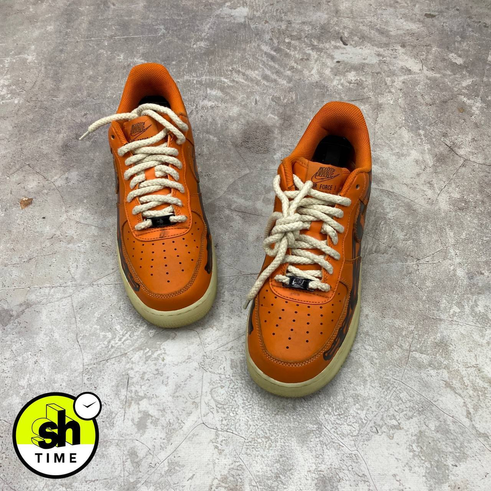 Кроссовки Nike Air Force 1 Low “Orange Skeleton"