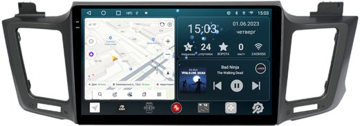 Магнитола для Toyota RAV4 XA40 2012-2019 - RedPower 017 Android 10, QLED+2K, ТОП процессор, 6Гб+128Гб, CarPlay, SIM-слот