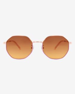 Очки солнцезащитные Spunky Ring Dong 2 Gold-Pink. gradient brown